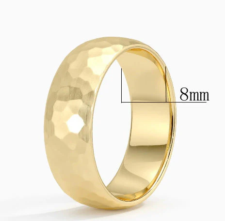 Elric Textured Core Ring | Gold - Image 5