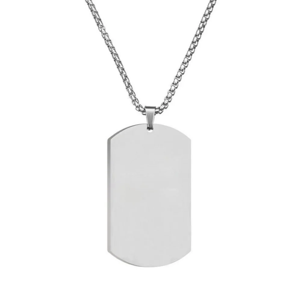 Essential Tag Necklace | Gold - Image 2