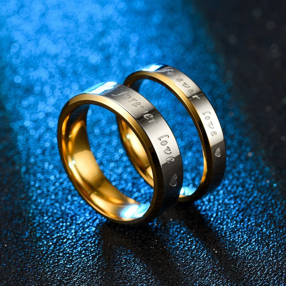 Forever Love Couple Ring | Gold - Image 3