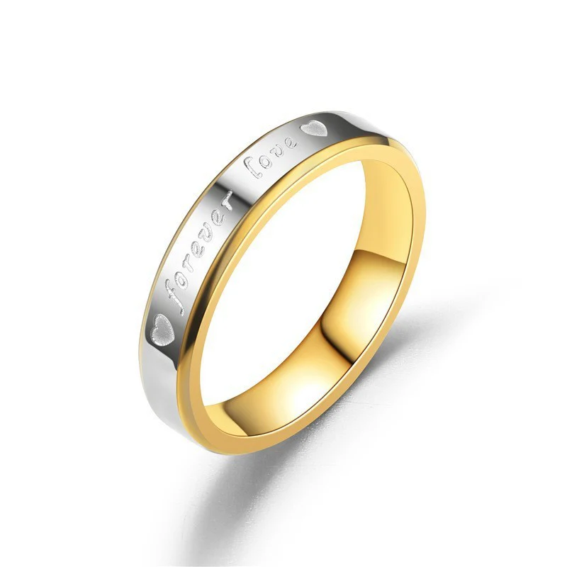 Forever Love Couple Ring | Gold - Image 5
