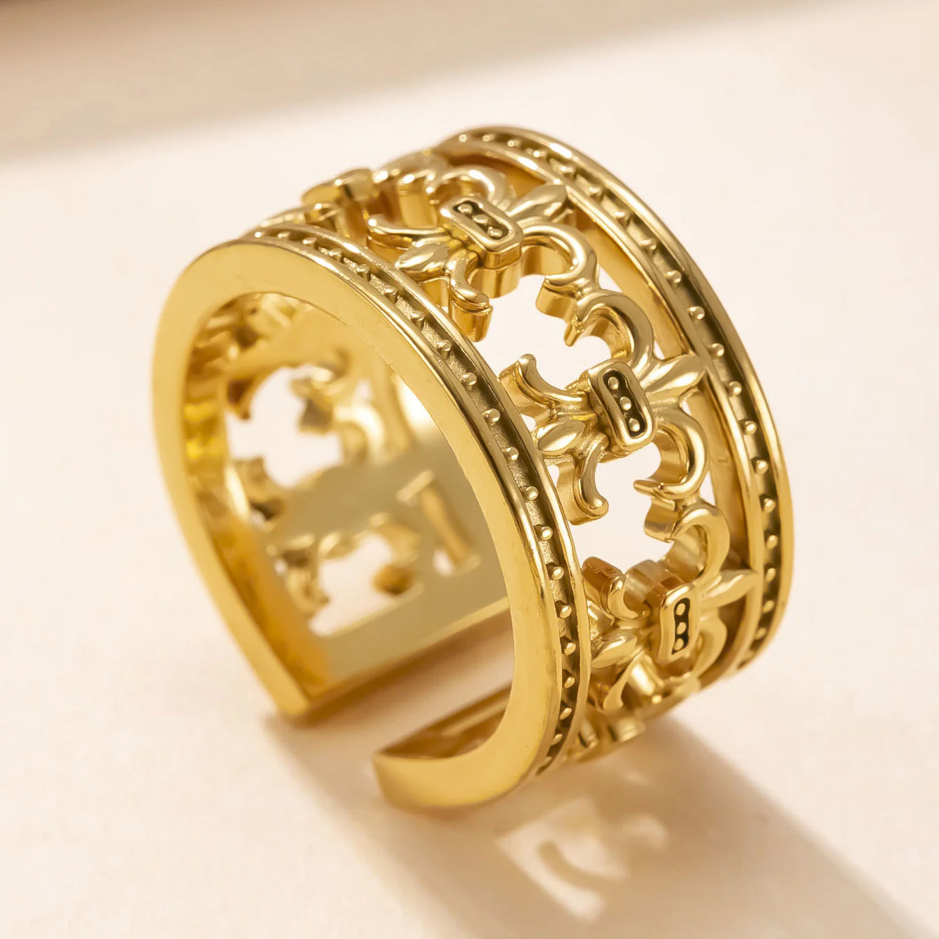 Forge Imperial Crown Ring | Gold
